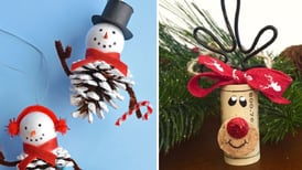Adornos para el árbol de Navidad con materiales reciclados, a bajo costo y elegantes: 3 ideas