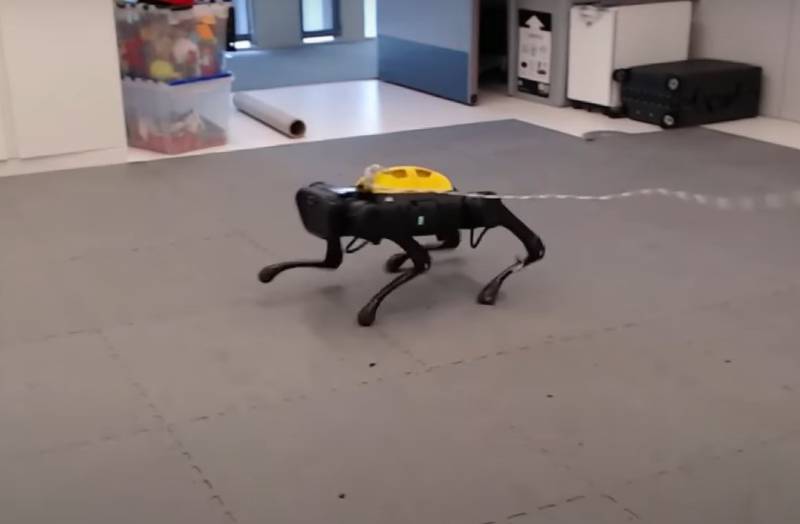 perro robot de la Universidad de California.