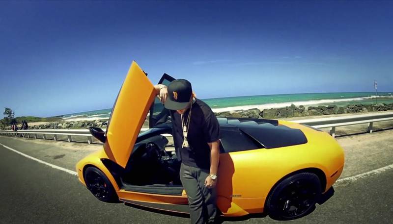Lujoso auto de Daddy Yankee