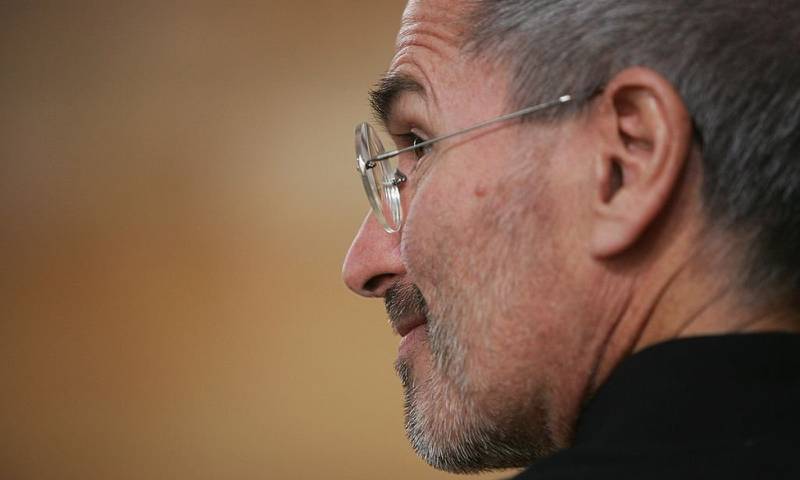 Fotografía de Steve Jobs, fundador de Apple