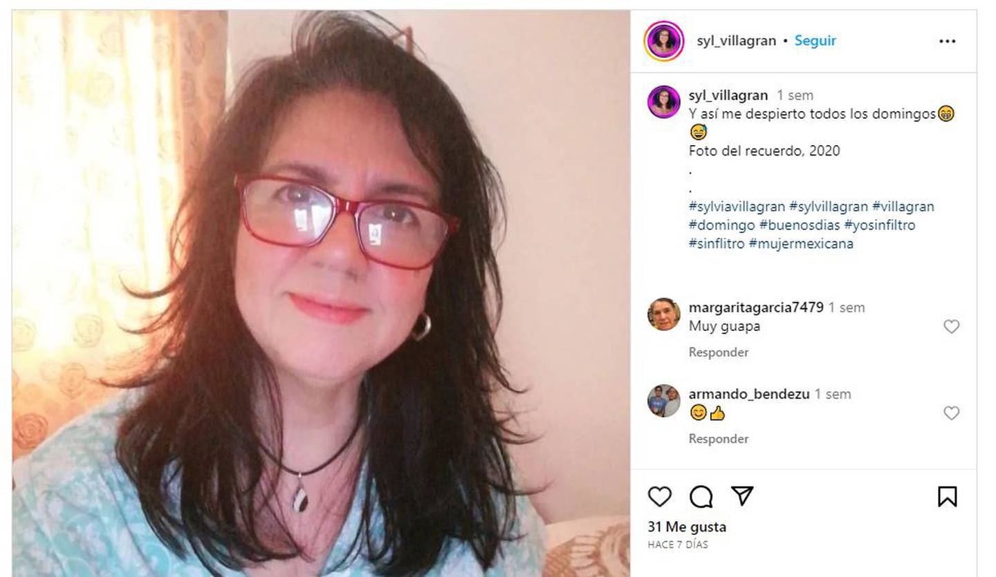 Sylvia Villagrán es mayor de los hijos de Carlos Villagrán