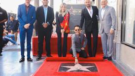 Marc Anthony recibe su estrella en el Paseo de la Fama de Hollywood
