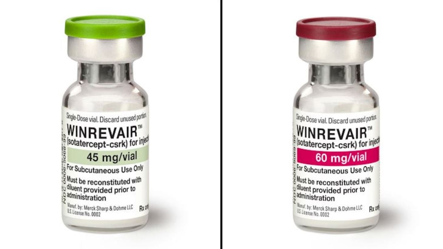 Winrevair fue aprobado por la FDA el martes para ayudar a tratar la hipertensión arterial pulmonar. | Foto: Cortesía de Merck.