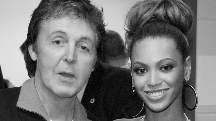 Paul McCartney y Beyoncé