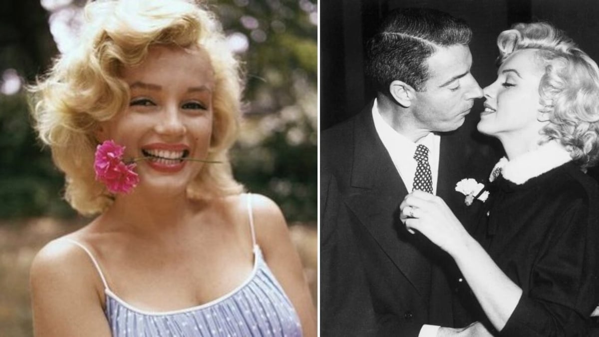 Marilyn Monroe y Joe DiMaggio