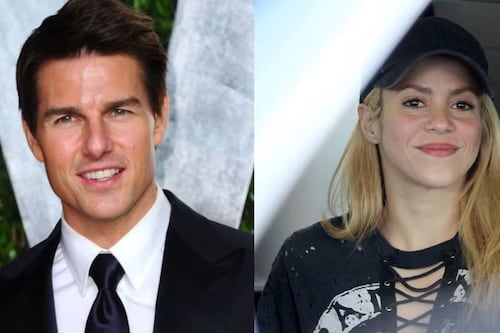 ¿De Casio a Rolex? Captan a Shakira junto a Tom Cruise 