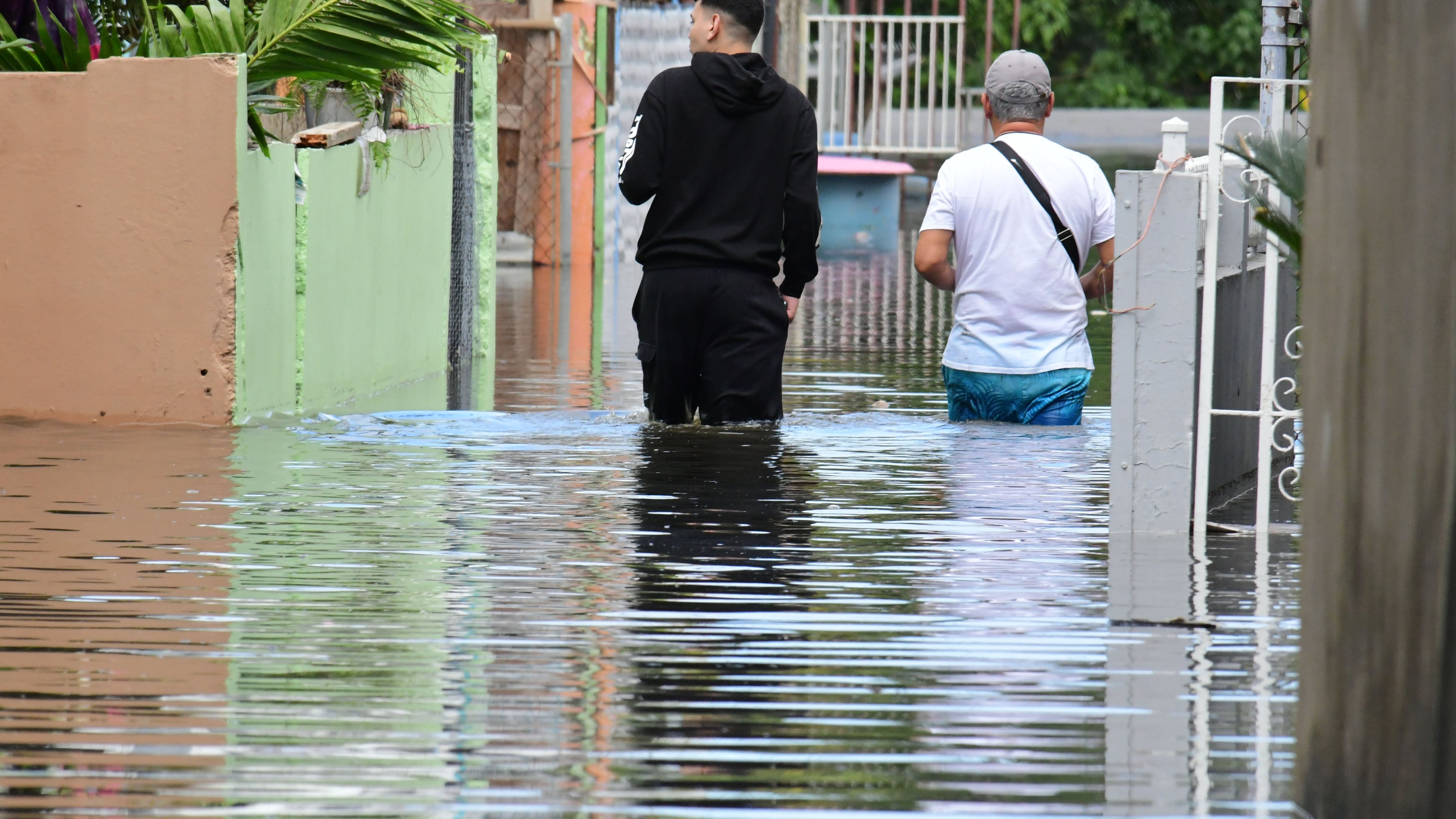 Inundaciones en Cataño.